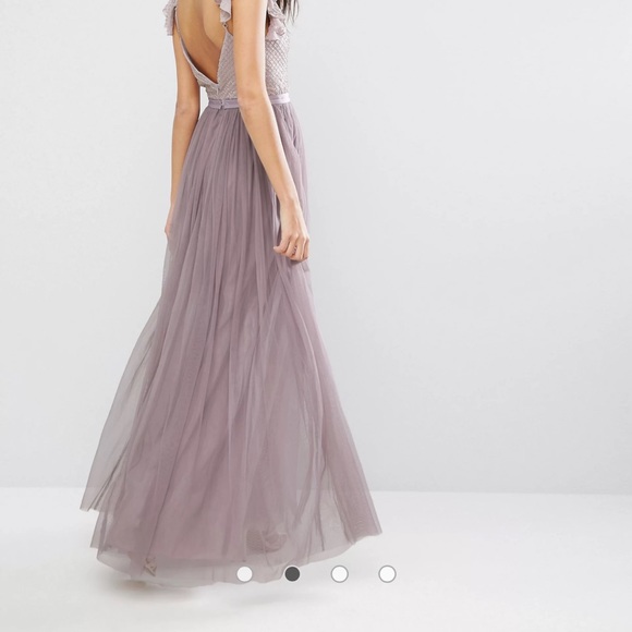 Lavender needle&thread dress size 8 - Picture 6 of 7